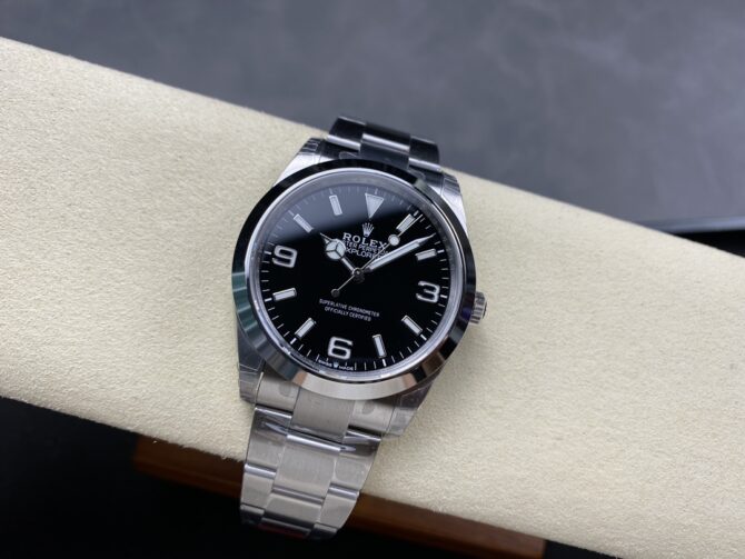 Rolex Explorer SRL156 14270 Stainless Steel Black Dial 36MM Mens Replica Watch
