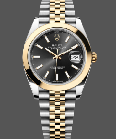 Rolex Datejust 41 Black Dial Jubilee Bracelet M126303 0014 Men's Watch