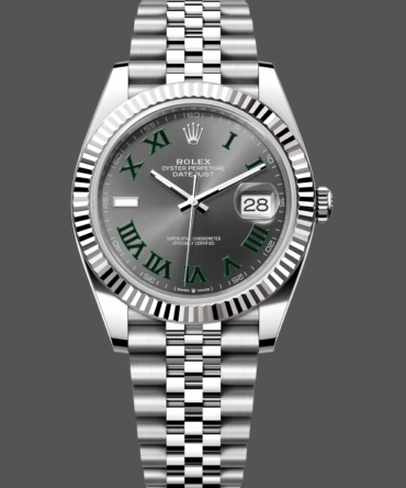 Rolex Datejust 126334 0022 41mm Slate Grey Roman Dial Men's Watch