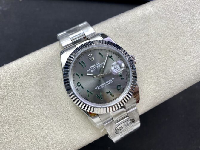 Rolex Datejust 36 Wimbledon Dial Midsize M126234 0046 Luxury Unisex Watch