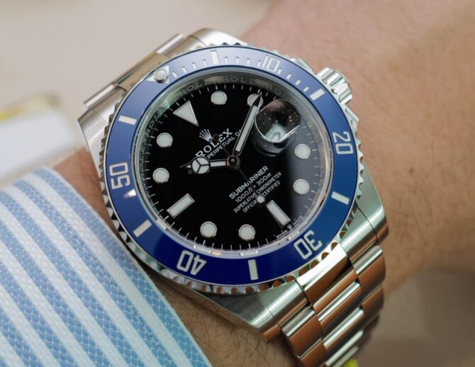 Superclone Rolex Submariner 41mm Black Dial 126619LB
