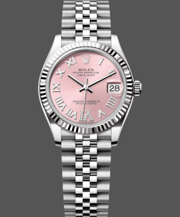 Rolex Datejust 31 Pink Dial Diamond VI 278274 0024 Women's Watch